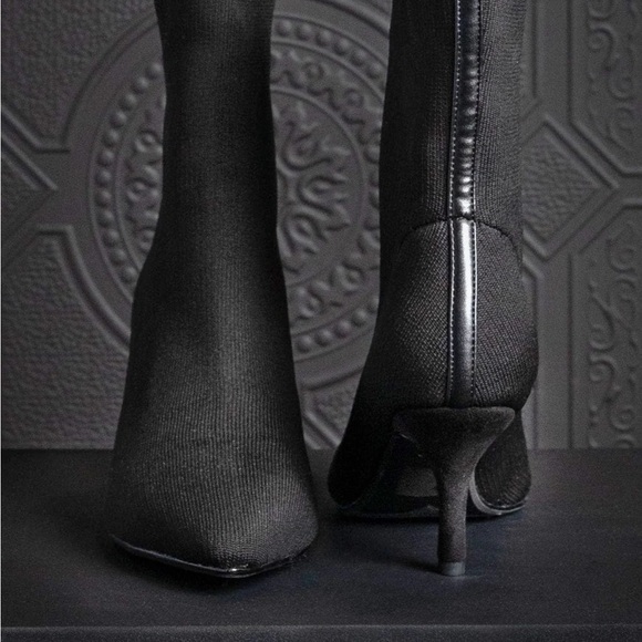 Harper Heel- Sock Boot - Picture 4 of 5